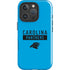 NFL Carolina Panthers Blue Performance Series iPhone 16 Pro Impact Case